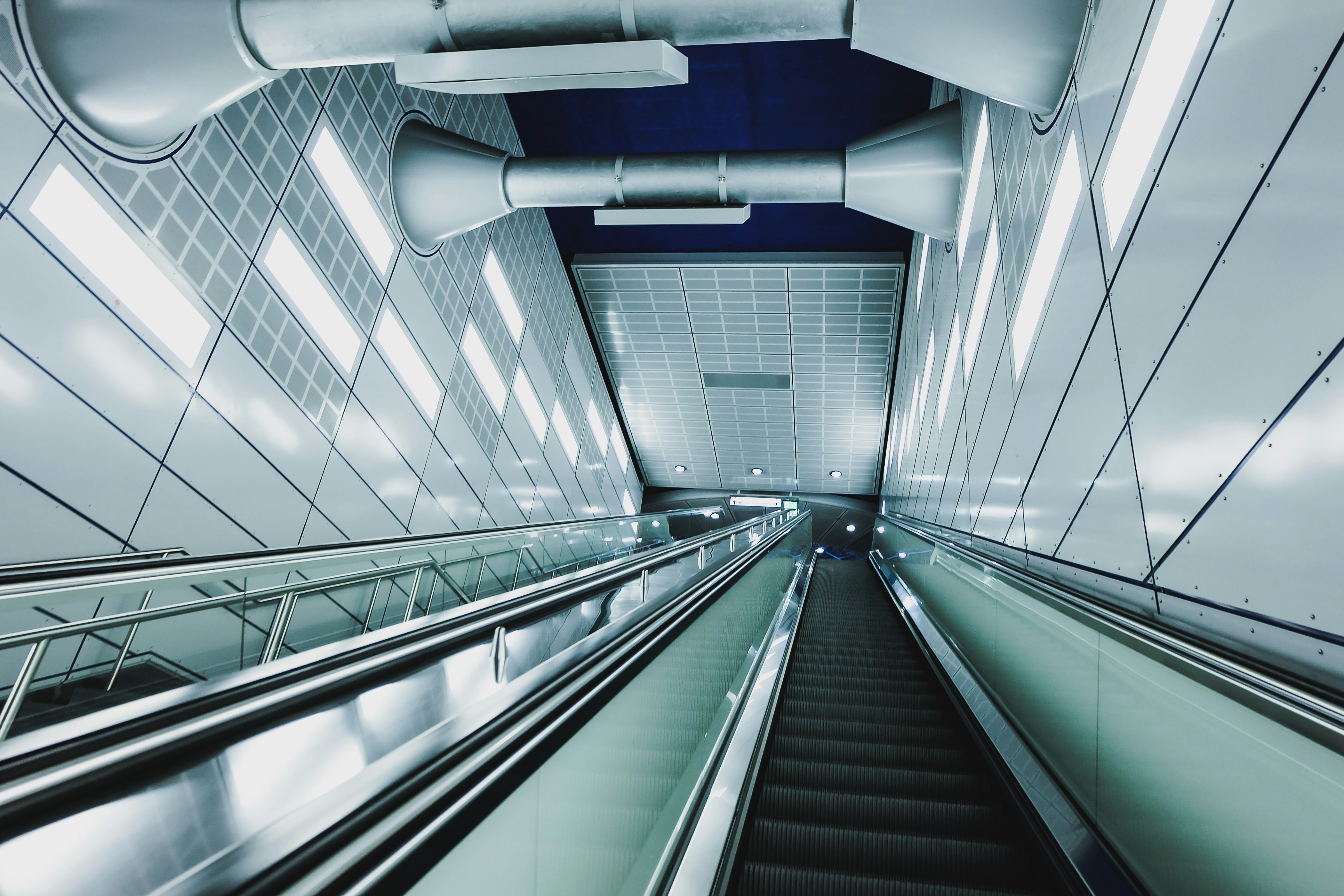 black escalator